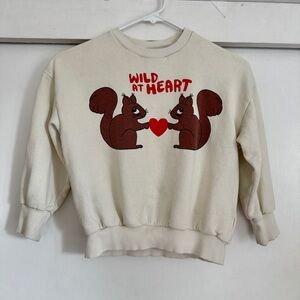 Mini Rodini wild at heart squirrel sweatshirt 8